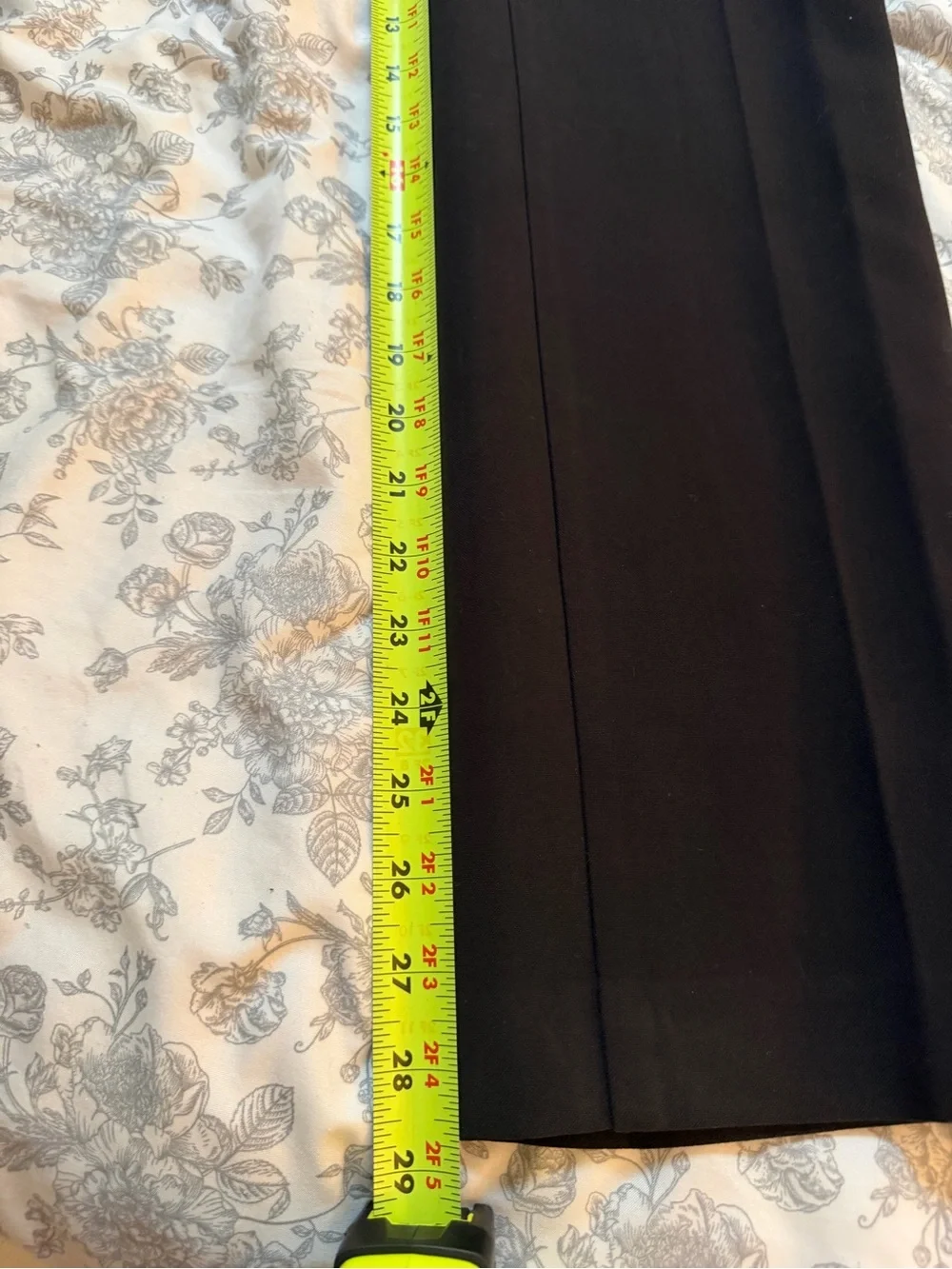 Ann Taylor Black Slim Straight Dress Pants